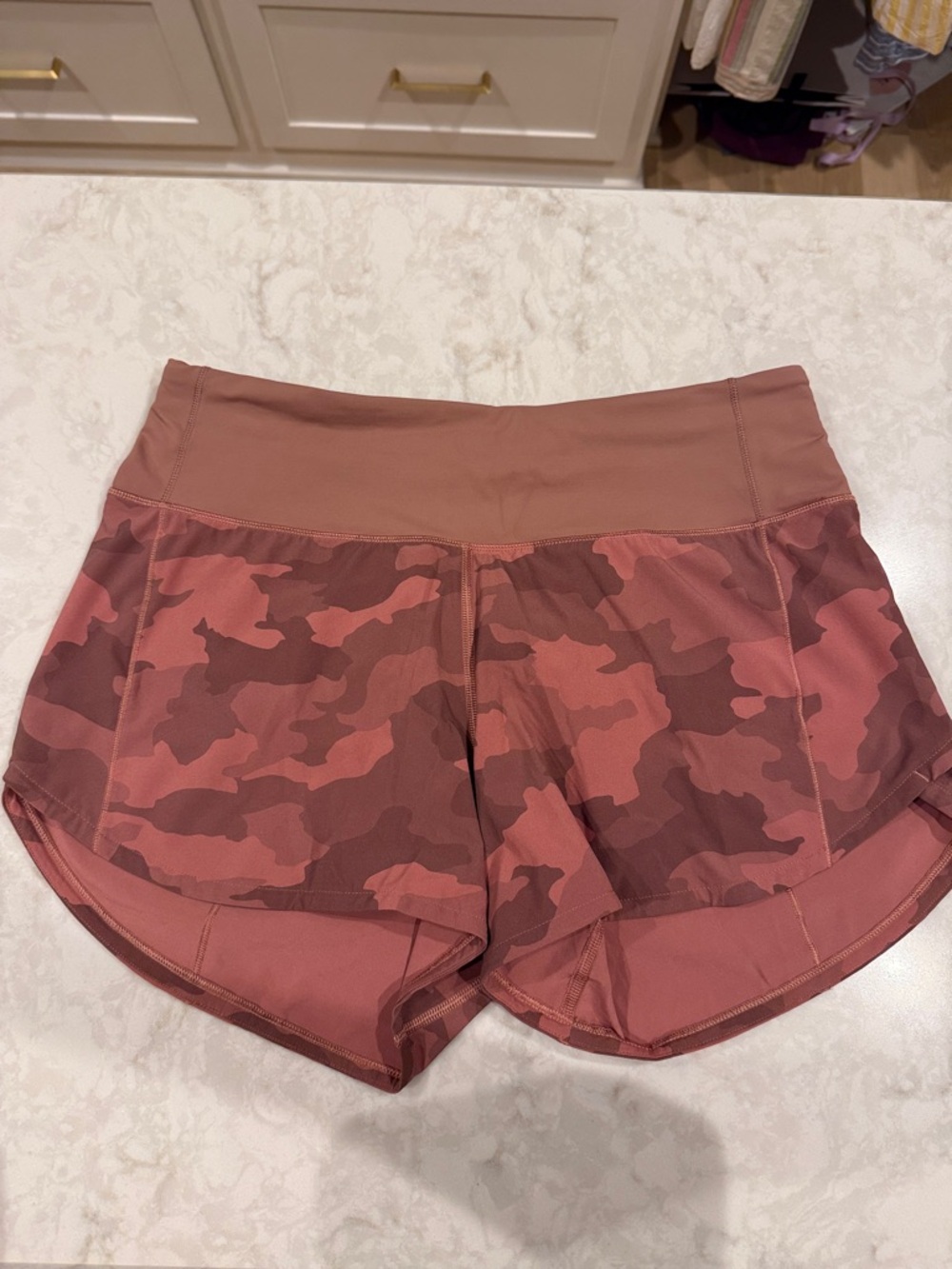 Lululemon running shorts, size 6